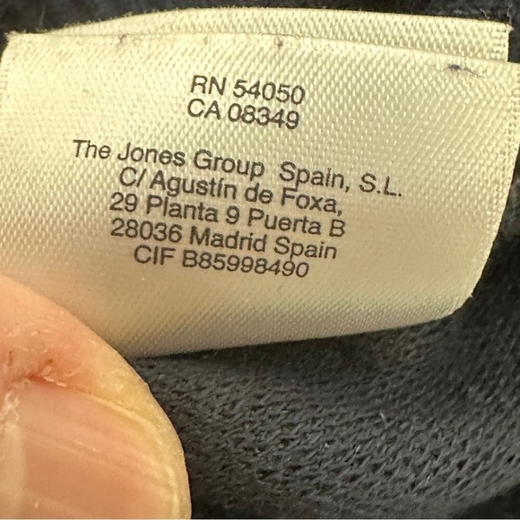 Jones NY Sport sweatshirt, size 3X, navy/animal print, cozy, comfy, spring - Picture 8 of 12